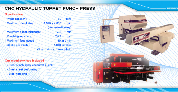 CNC HYDRAULIC TURRET PUNCH PRESS