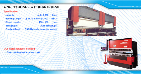 CNC HYDRAULIC PRESS BREAK